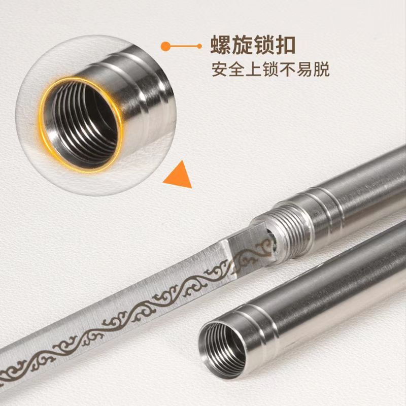 Acero inoxidable de acero manganeso en una taza de té mini cuchillo de té armas de ceremonias de té para jugar adornos cuchillo de frutas