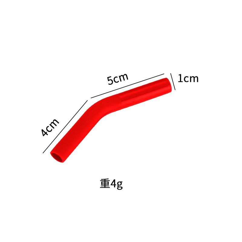 FUENTE fabricante 304 de acero inoxidable taza del coche paja boca de silicona 8mm anti-scald paja cubierta protectora de silicona TAPA DE PAJA