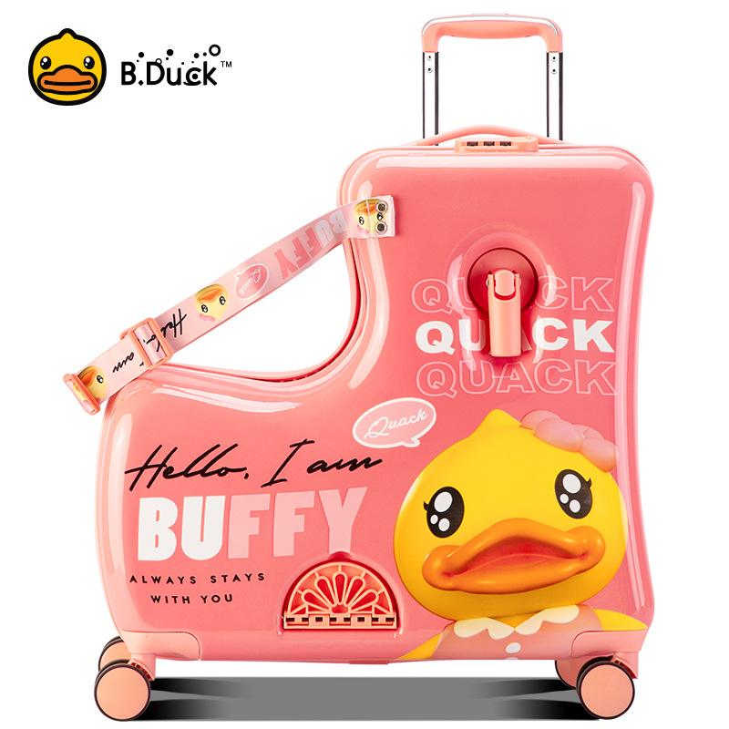 핑크 3D 점프 오리 접기
