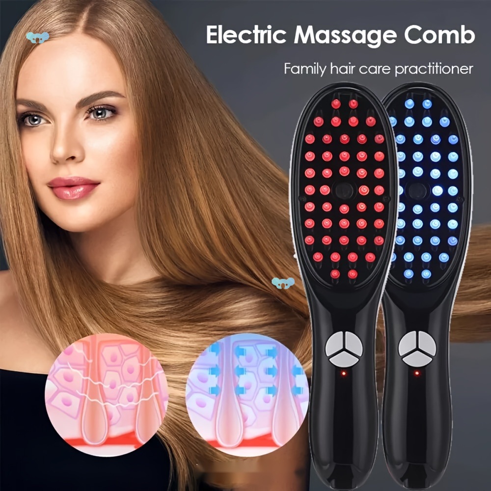 Vibrating Scalp Massager usb Rechargeable Portable Masajeador del cuero cabelludo
