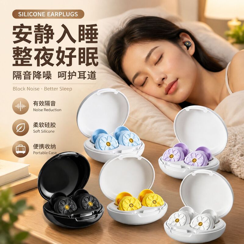Cross-Border Protective Earplugs, Soundproof, Non-Damaging to the Ears, Sleep Earplugs, Anti-Noise, Anti-Snoring, Noise Reduction, In-Ear Type Cross-Border Protective Earplugs, Soundproof, Non-Damaging to the Ears, Sleep Earplugs, Anti-Noise, Anti-Snoring, Noise Reduction, In-Ear Type