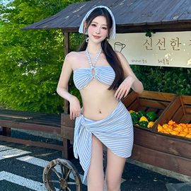 比基尼;连体泳衣;三件套泳装