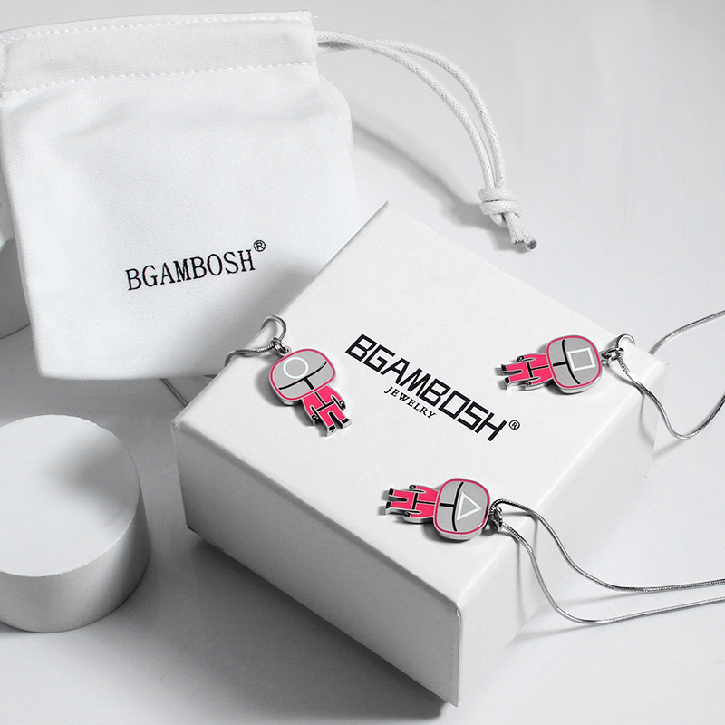 Moda coreana moda infantil de dibujos animados COLLAR COLGANTE DE LOS NIÑOS joyería