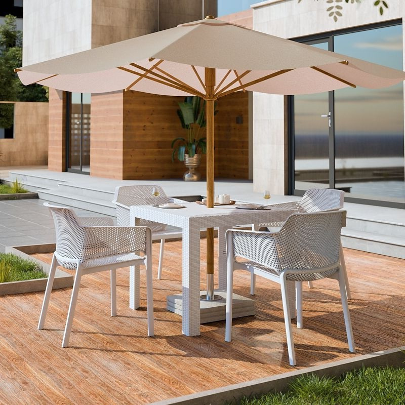 Outdoor Fashionable Tables and Chairs, Outdoor Rattan-Like Chairs, Indoor Waterproof and Sun-Proof Garden Terrace Tables and Chairs, Leisure Restaurant Tables and Chairs Outdoor Fashionable Tables and Chairs, Outdoor Rattan-Like Chairs, Indoor Waterproof and Sun-Proof Garden Terrace Tables and Chairs, Leisure Restaurant Tables and Chairs