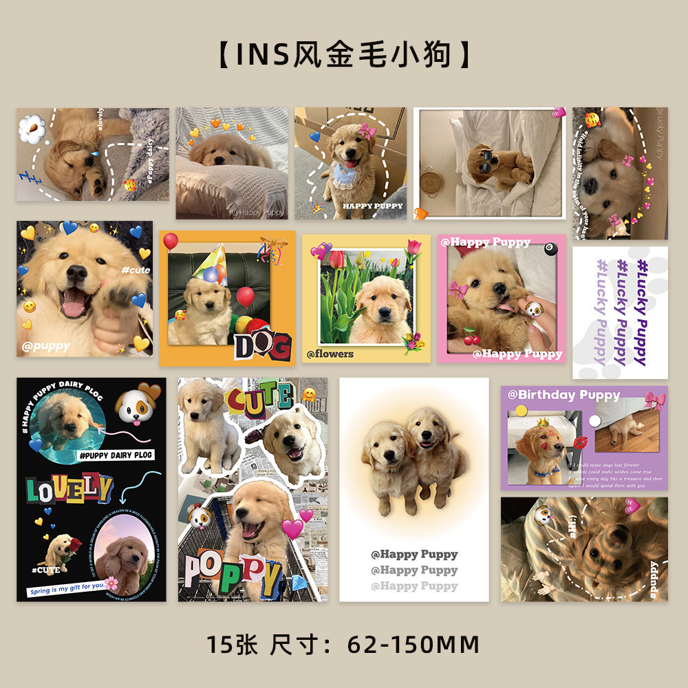 Colección de cientos de tarjetas de postal, estilo ins, estilo anime japonés, estilo retro, arte festivo, suministros culturales y creativos