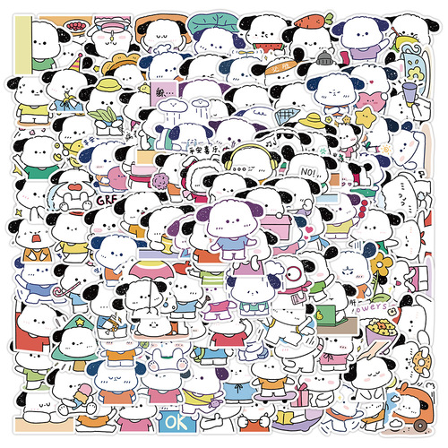 Cross-border domestic graffiti stickers waterproof removable notebook skateboard luggage stickers large quantity can be negotiated