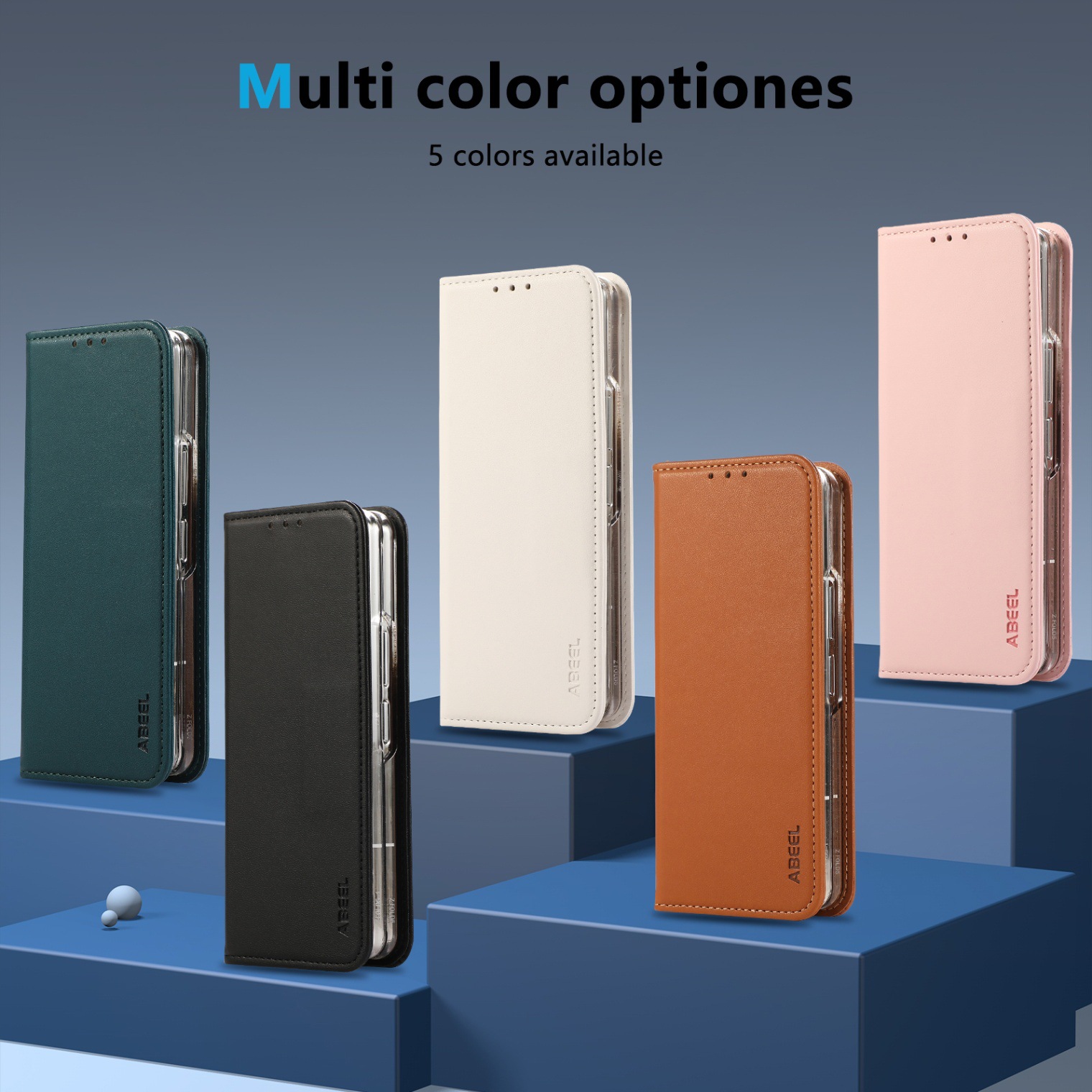 Suitable for PIXEL 9/10 PRO FOLD folding mobile phone leather case with RFID function 2026 ins handsome