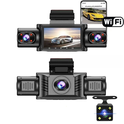 Three-Way Recording Wifi Mobile Phone – Driving recorder - xc404-hd-4-recording-wifi