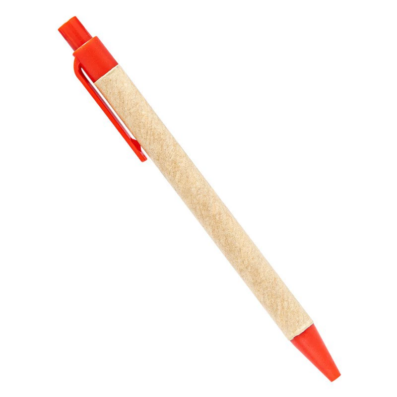 Фабрика прямых продаж небольшой зажим для ручки крафт-бумаги ABS защита окружающей среды