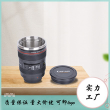 创意单反相机杯不锈钢杯搅拌杯个性保温杯咖啡杯情侣杯杯子