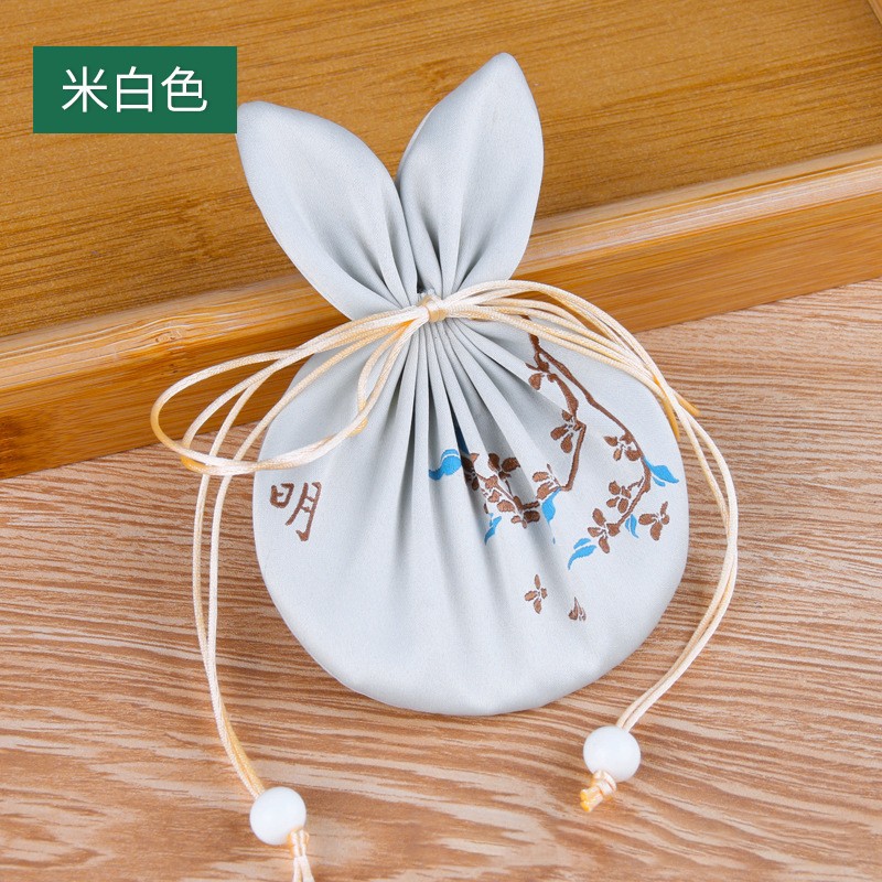 Dragon Boat Festival bolsa de joyería bolsa de aromaterapia bolsa tejida bordada bolsa de loto Zen estilo chino tradicional estilo antiguo brocado bolsa vacía