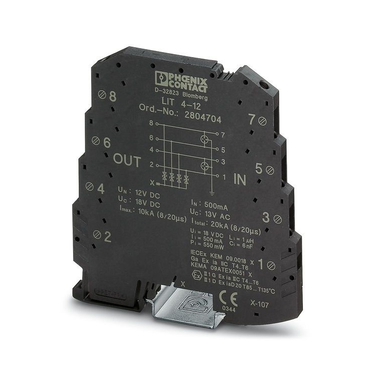 正品LIT 2X1-24 - 2804636菲尼克斯一体式电涌保护器原装