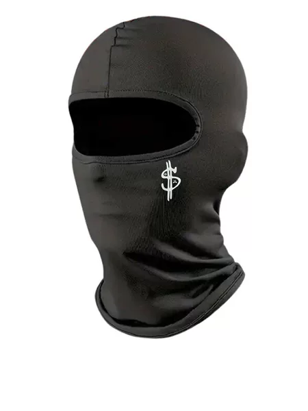 Cross-border outdoor cycling sun protection mask, breathable and dry, black bicycle helmet liner