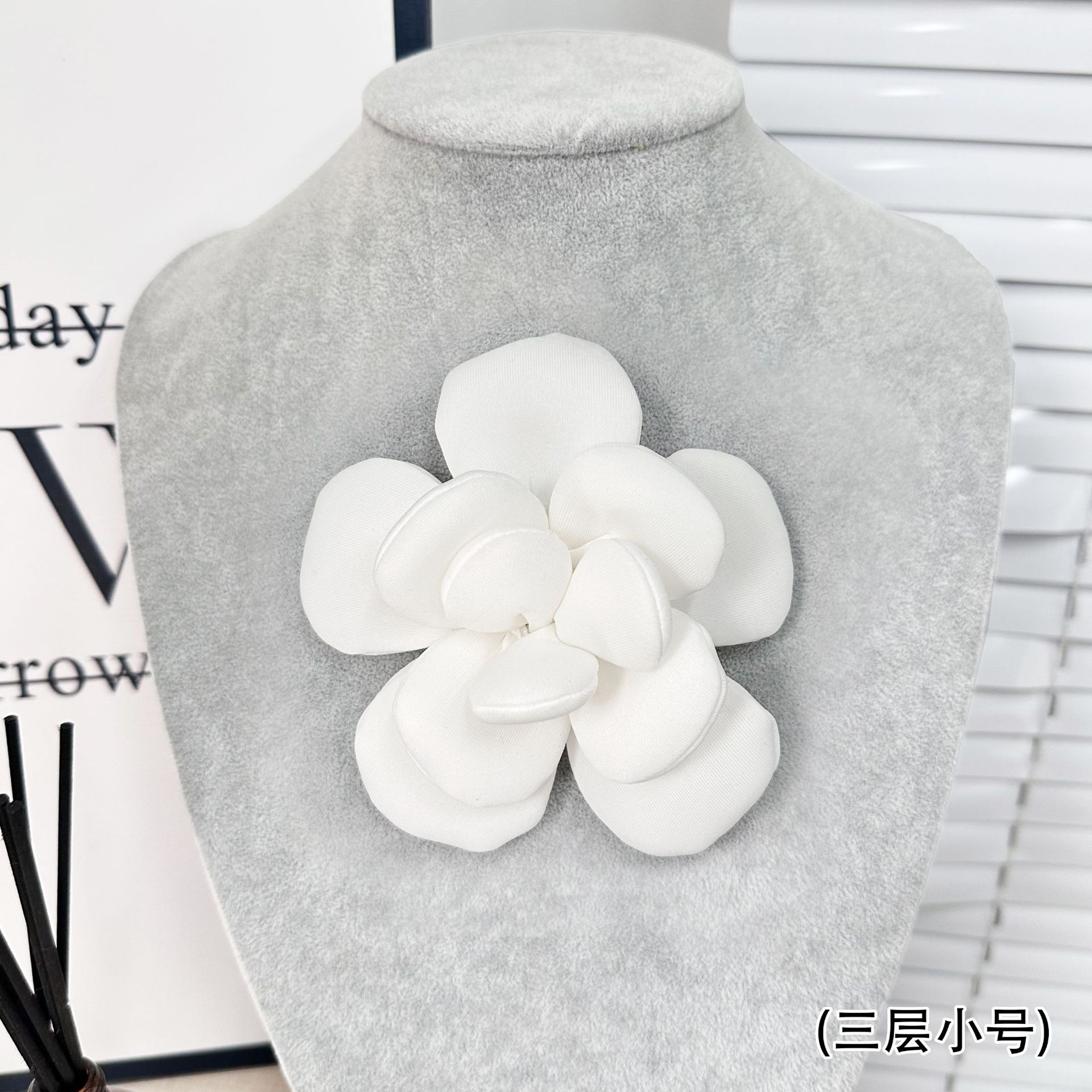 Comercio exterior transfronterizo tela tridimensional flor camisa vestido vestido DIY accesorios de flor hechos a mano venta directa fábrica