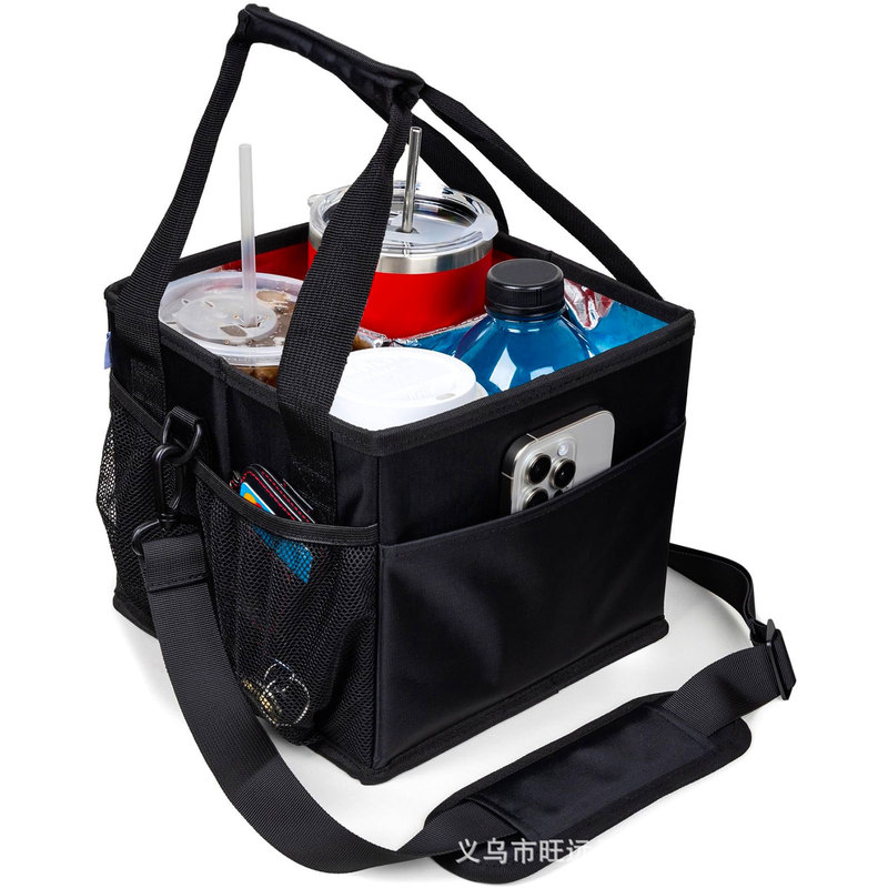 Outdoor Coffee Cup Tote Bag Multifunctional Portable Milk Tea Cup Storage Bag Travel Shoulder Bag Reusable Outdoor Coffee Cup Tote Bag Multifunctional Portable Milk Tea Cup Storage Bag Travel Shoulder Bag Reusable