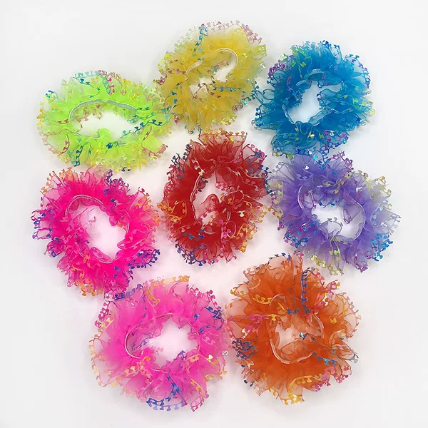 Dance Grade Test Plate Hair Circle Hair Flower Children's Little Girl Hair Band Stage Table Performance Marubeni Hair Accessories