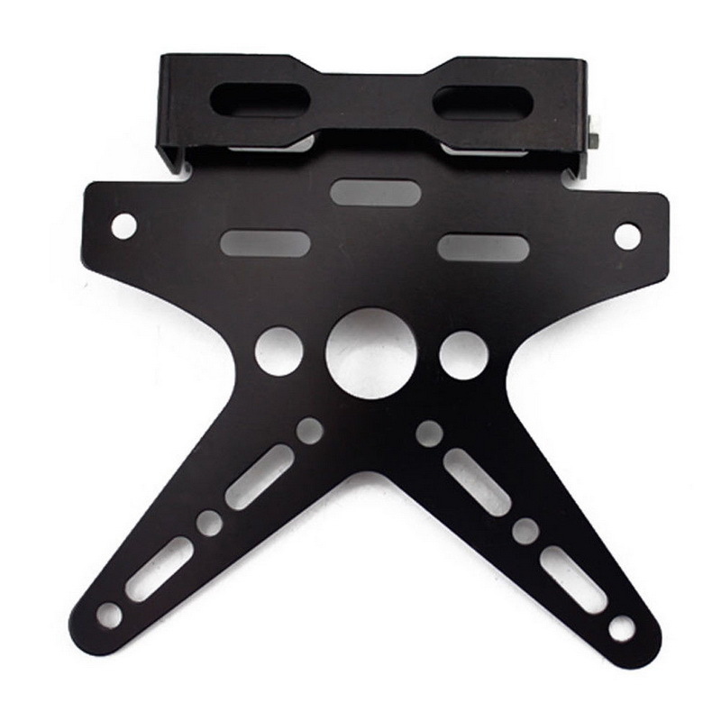 Motorcycle Electric Vehicle Modification Accessories License Plate Holder Adjustable Movable Swallow Type License Plate Holder Cross-Border Hot Sale