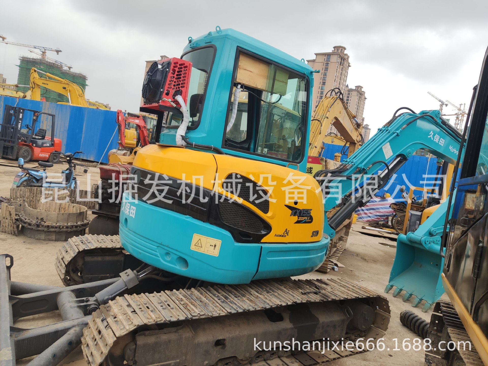 二手久保田挖机 二手久保田155挖掘机久保田155 135钩机现货出售