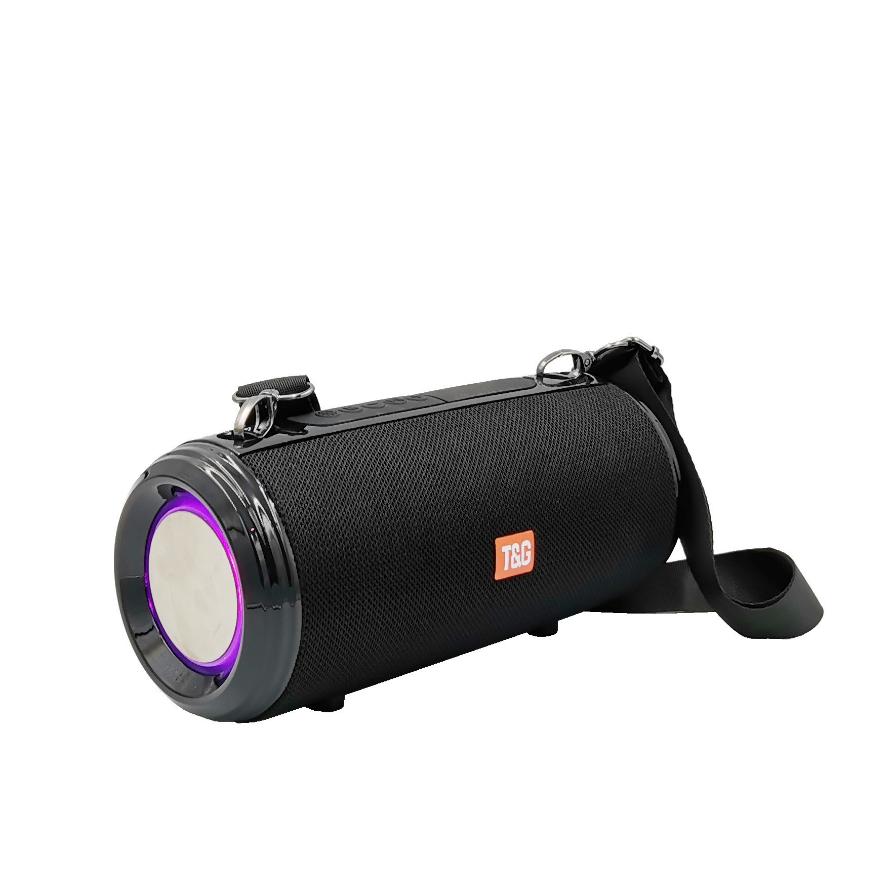 Transfronterizo comercio electrónico TG537 lámpara de color brillante doble membrana al aire libre subwoofer impermeable portátil tarjeta T llamada altavoz Bluetooth