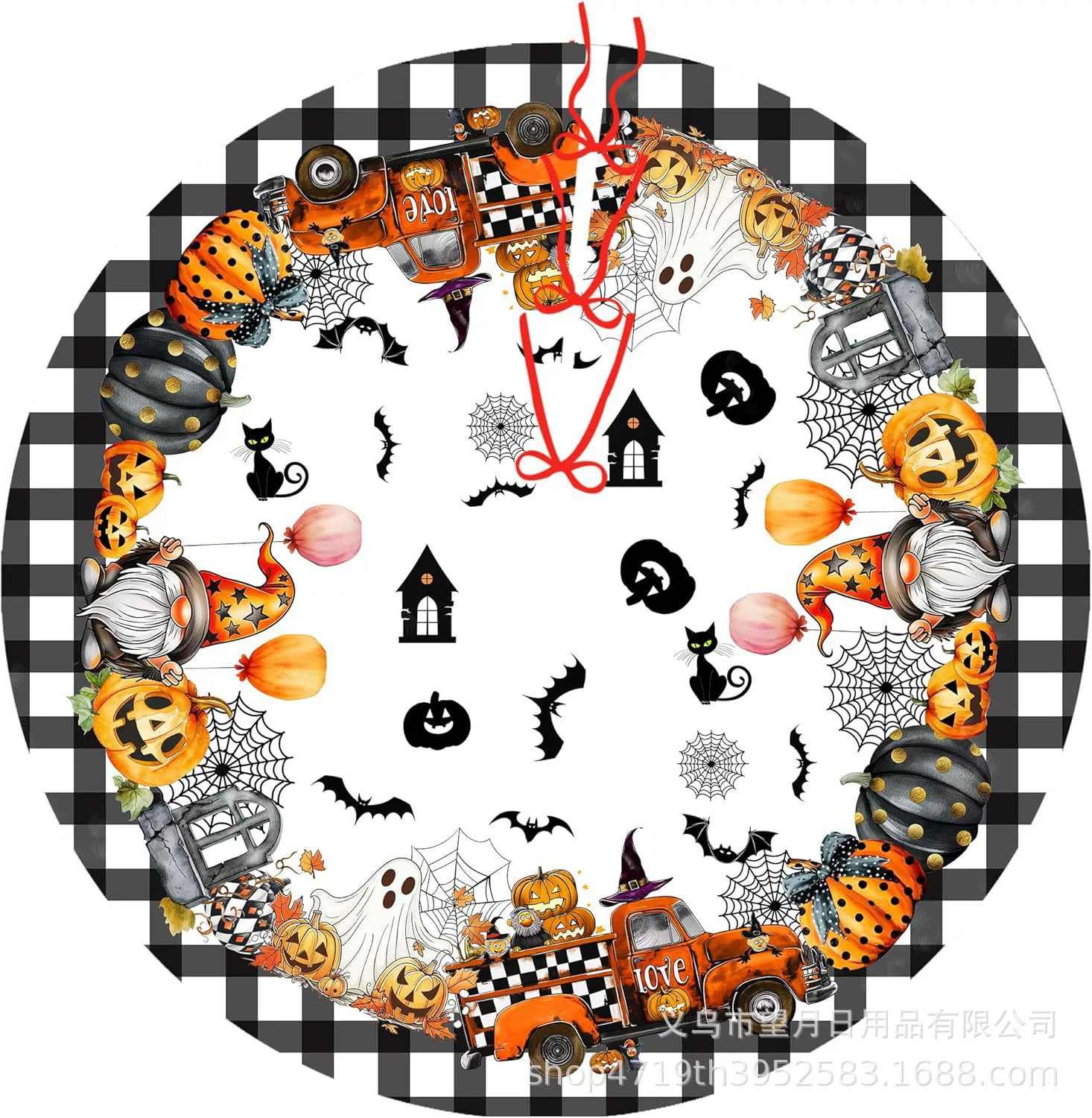 Кроссбордная сеkс Halloween елочная юбка новая фланелевая линя рождественские украшения тыква призрак летучая мышь черная кошка ведьма