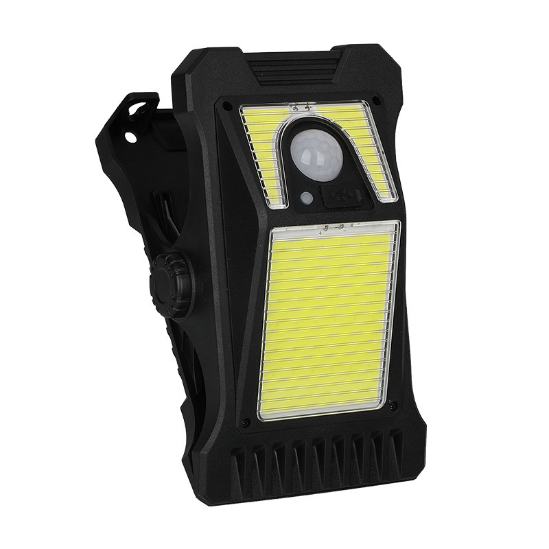 YD-18B 태양광 클립 라이트[18650 배터리/1200mAh]