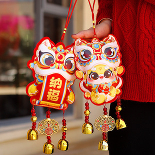 Year of the Snake Pendant 2025 New Living Room Shopping Mall Shop New Year Decoration New Year Goods Hanging New Year Spring Festival Supplies