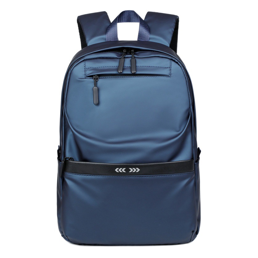 Mochila casual de los hombres de alta calidad mochila estudiante 2023 nueva película de cuero de 14 pulgadas mochila bolsa de ordenador al por mayor