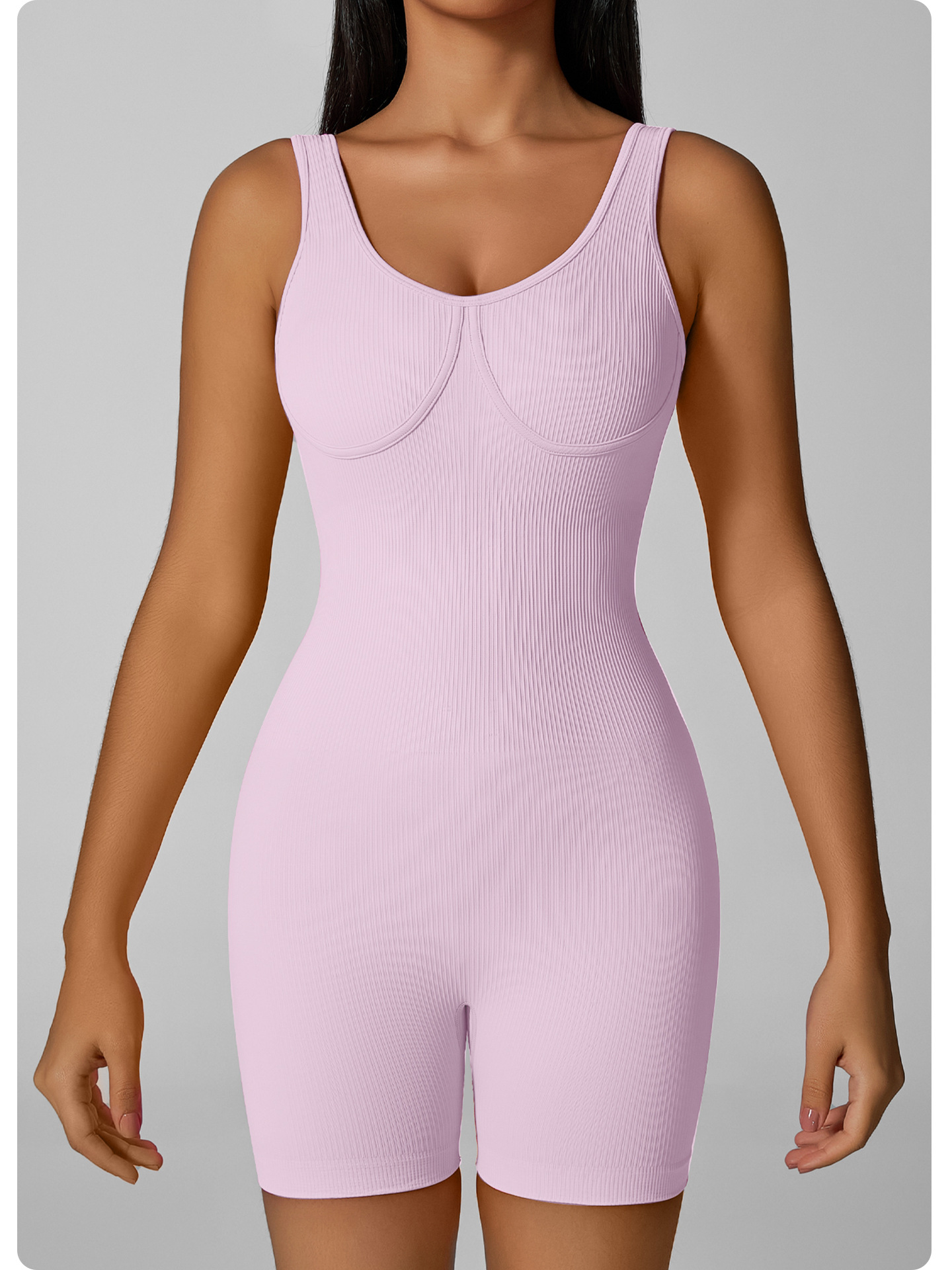 Body Shaping Sexy Shoulder Strap Beauty Back One Piece Yoga Jumpsuit Running Fitness Yoga Wear Women