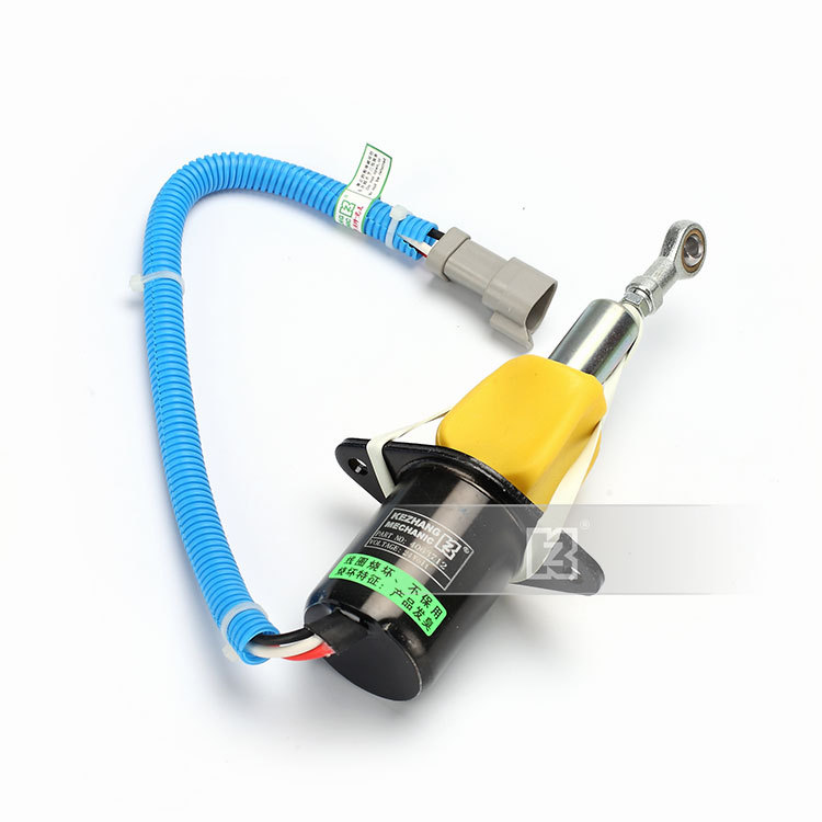 Excavadora interruptor de apagado válvula solenoide motor exterior Carter Hyundai Hitachi Komatsu Kubota Hitachi accesorios