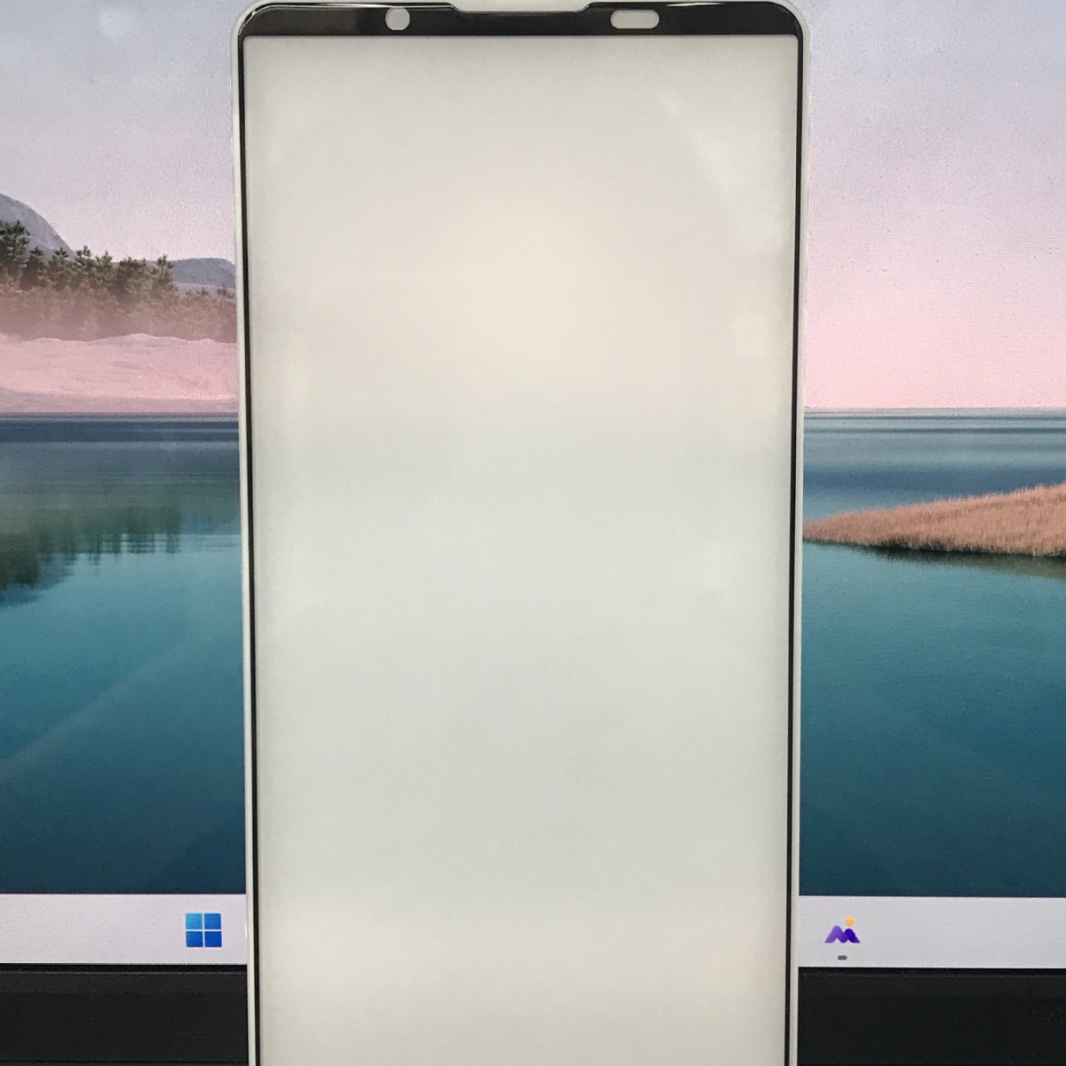 Aplicable a Sony Xperia1 - VI película de protección de pantalla de alta definición de aluminio galvanizado de vidrio templado