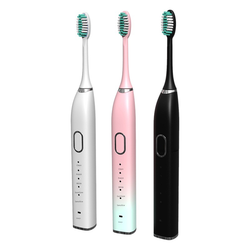 IPX7 suspensión magnética impermeable cepillo de dientes eléctrico recargable al por mayor adulto Sonic cepillo de dientes eléctrico traje limpiador de dientes image 1