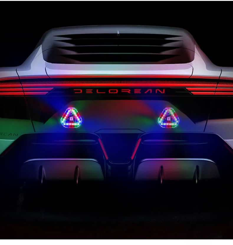 Strobe Light Aircraft Light Solar Warning Light Streamer Cruise Tail Light Electric Vehicle Truck Rear Bumper Night Anti-Rear Collision
