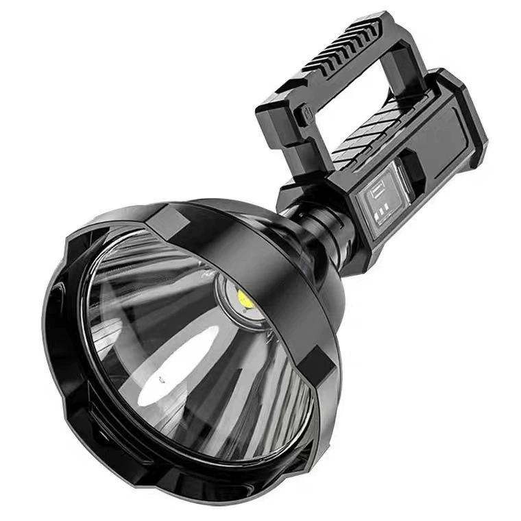 Портативная ручная LED-фонарь, водонепроницаемая лампа, прожектор с зарядкой, (кросс-граничная торговля), высокая мощность