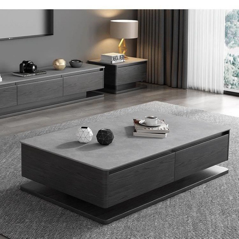 커피 테이블 120*60*43 하이케 그레이