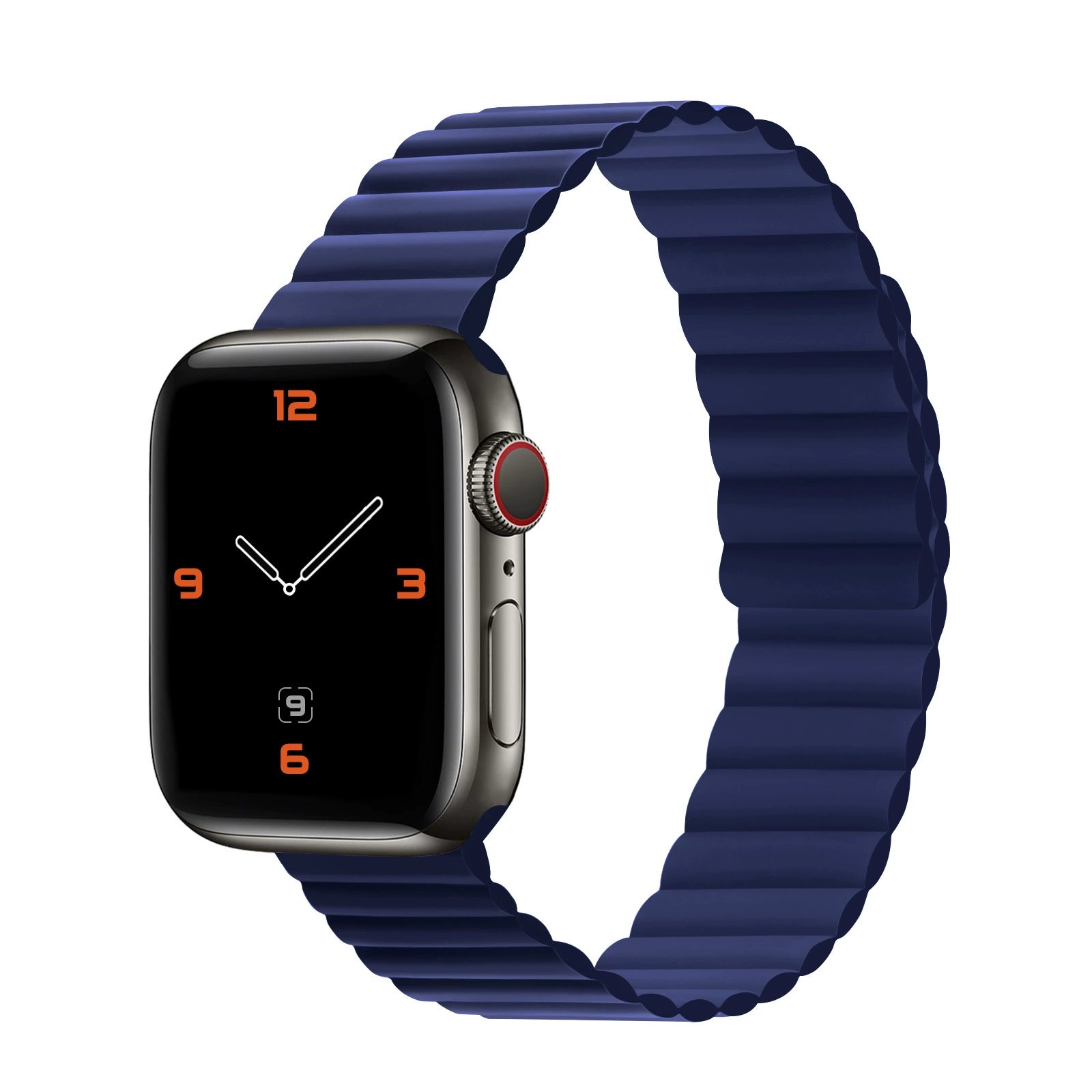 Apple, силиконовый двухцветный ремешок для часов
