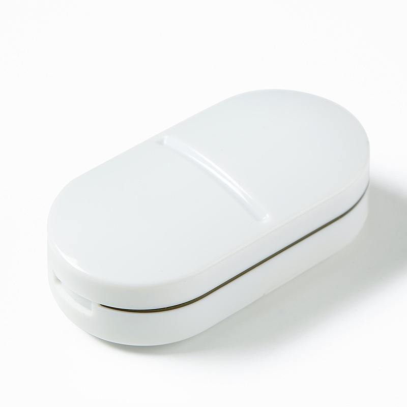 日本製錠剤カッター、ポータブル小型ミニ錠剤型錠剤ボックス、ポータブル錠剤カッティングアーティファクト、錠剤カッティングボックス|undefined