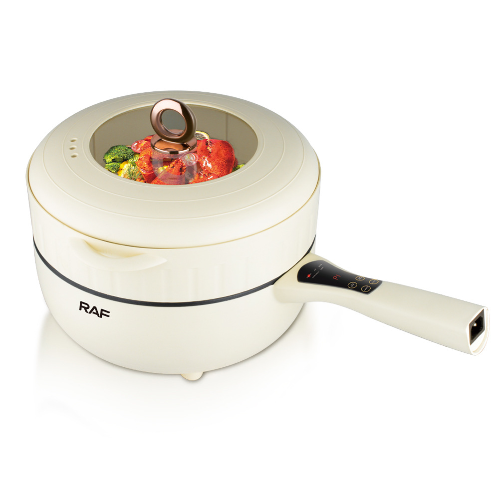 Multifunctional Electric Hot Pot With Steamer And Non-stick Pan_voghion.com