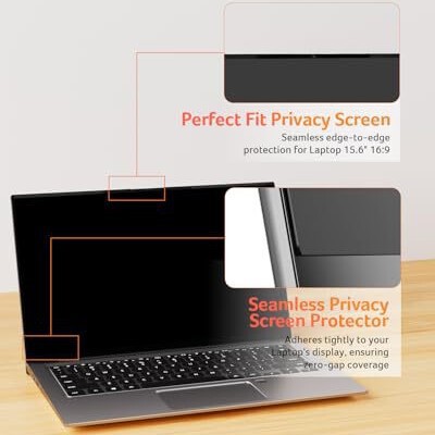 Suitable for Acer Swift/Aspire Series Laptops, the Privacy Film Is Removable and Has Magnetic Attachment to Prevent Peeping and Block Blue Light