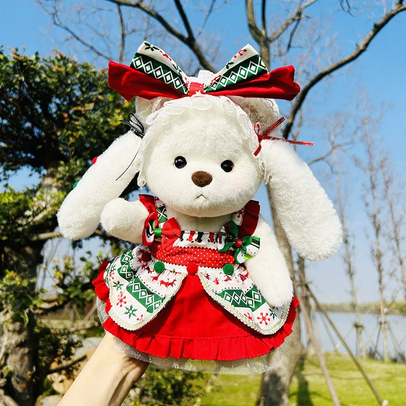 Plush doll, Christmas set, 30cm