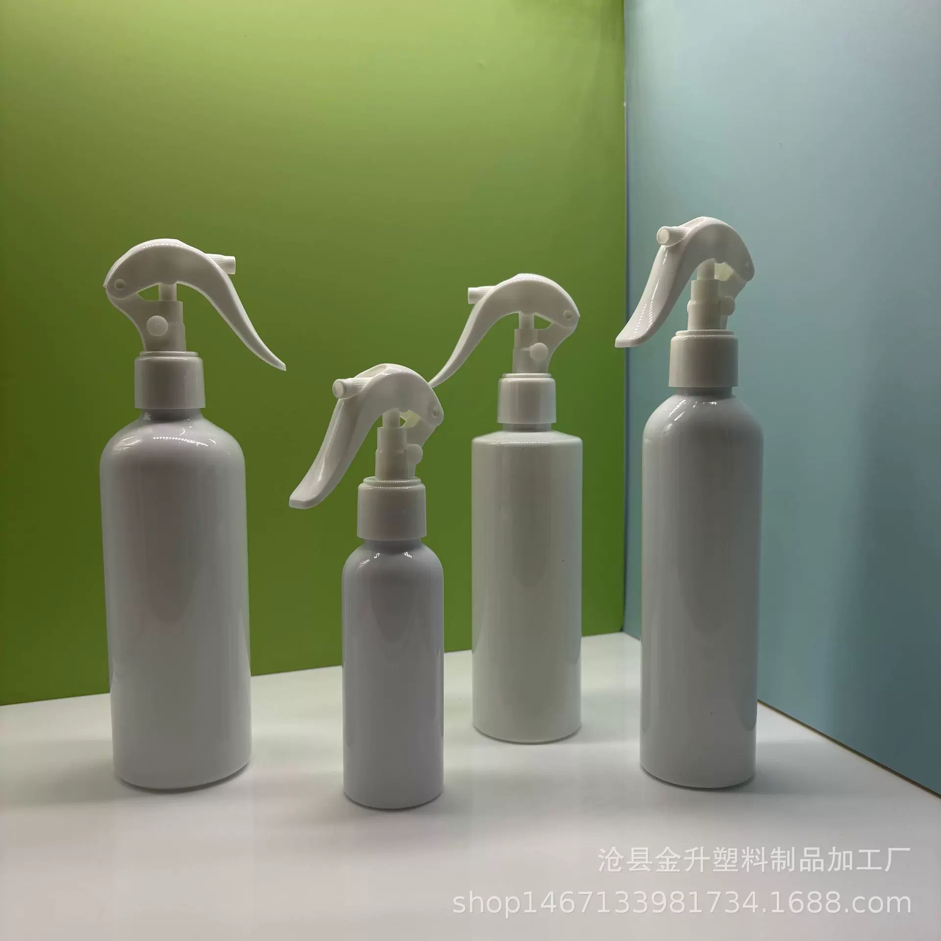 现货100ml 250ml 300ml白色喷雾瓶 小老鼠喷瓶 PET浇花喷壶