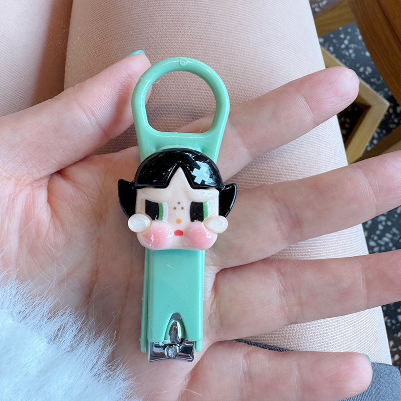かわいいアクリル爪切り小型携帯爪切り家庭用ステンレス爪切りネイルツールかわいい