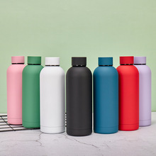 BSCI���Ҷ���˫�����500ml 304����������˶�С��ƿ���±�RCS