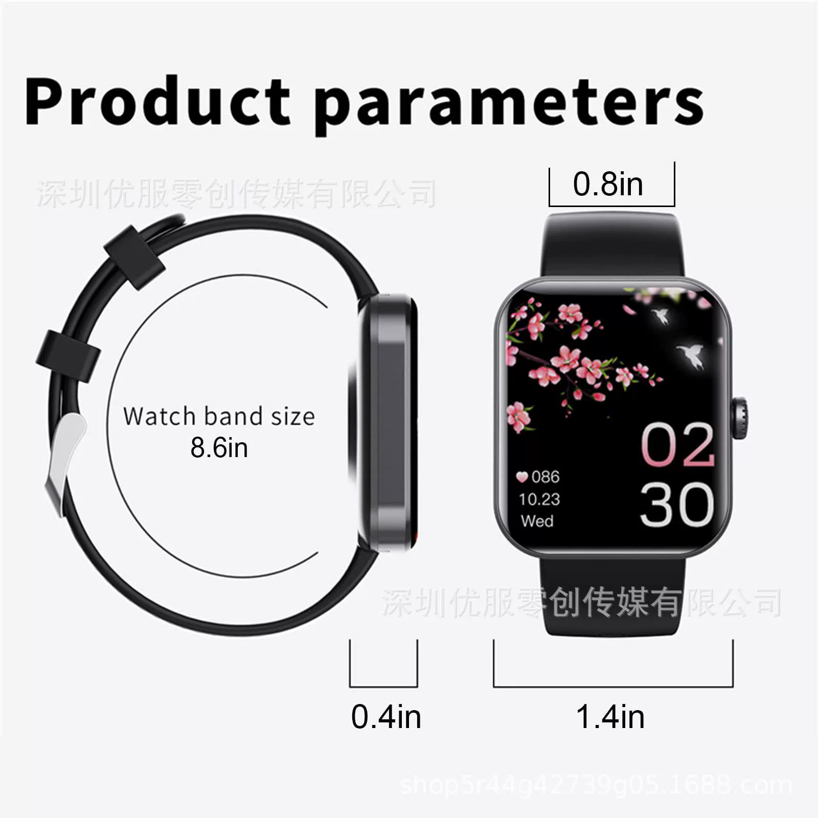 Умные часы с глюкометром Spot Blood Sugar Monitor Watch, мониторинг уровня глюкозы в крови, Bluetooth, тест глюкозы