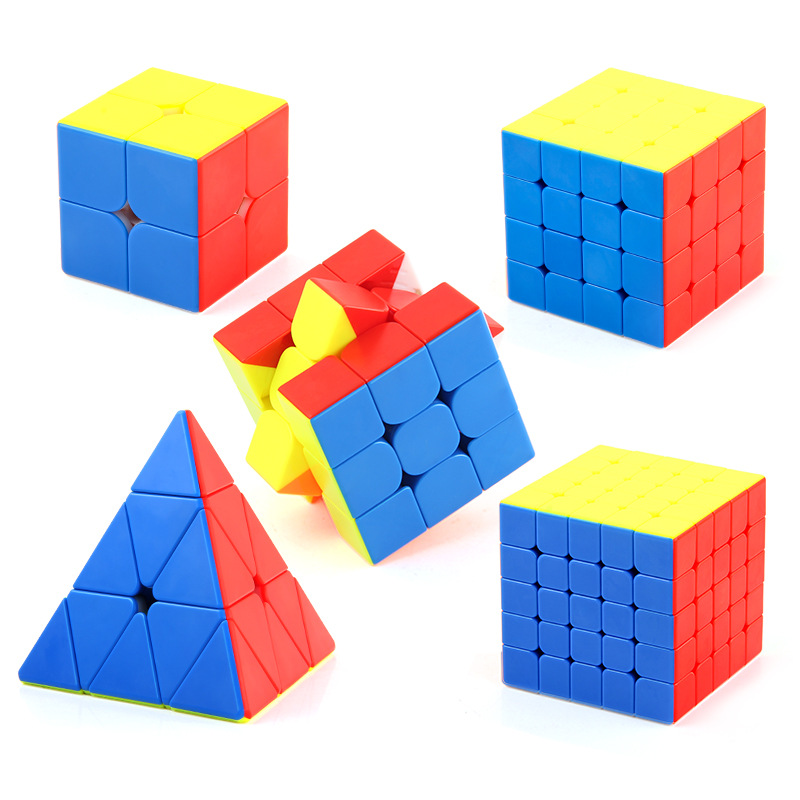 Qiyi dos tres cuatro cinco orden Cubo de Rubik en forma de pirámide magnética Cubo de Rubik ciencia y educación educativa Cubo de Rubik fábrica de juguetes al por mayor