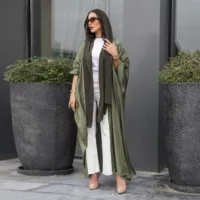 MQ129 Middle Modest Мусульманская мода abaya кардиган с рукавами летучей мыши одежда европейская мусульманская женская одежда