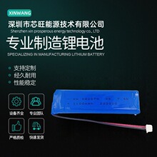 工厂销售802070-1100mAh 7.4V 消毒盒打印机电动工具聚合物电池组