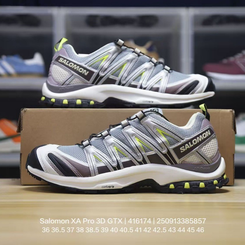 サロモン SalomonXAPRO3D シャフィールグレー メンズ レディース 登山 スポーツ 通気性 滑り止め ランニングシューズ アウトドア|undefined