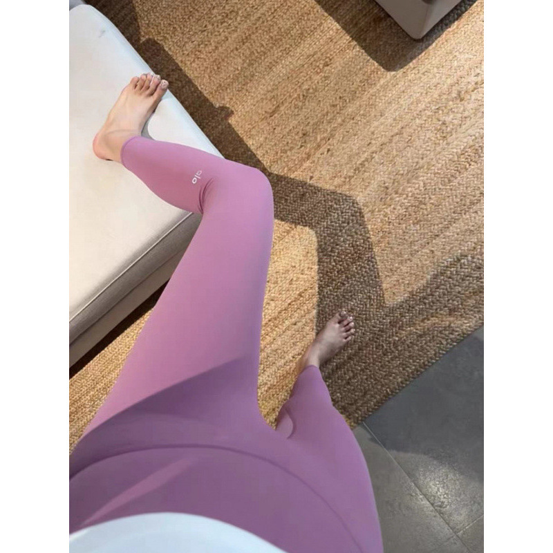 alo サメパンツ夏アウターブラックレッグハイウエストストレッチヨガパンツおなか引き締めヒップリフティング小足パンツレギンス|undefined