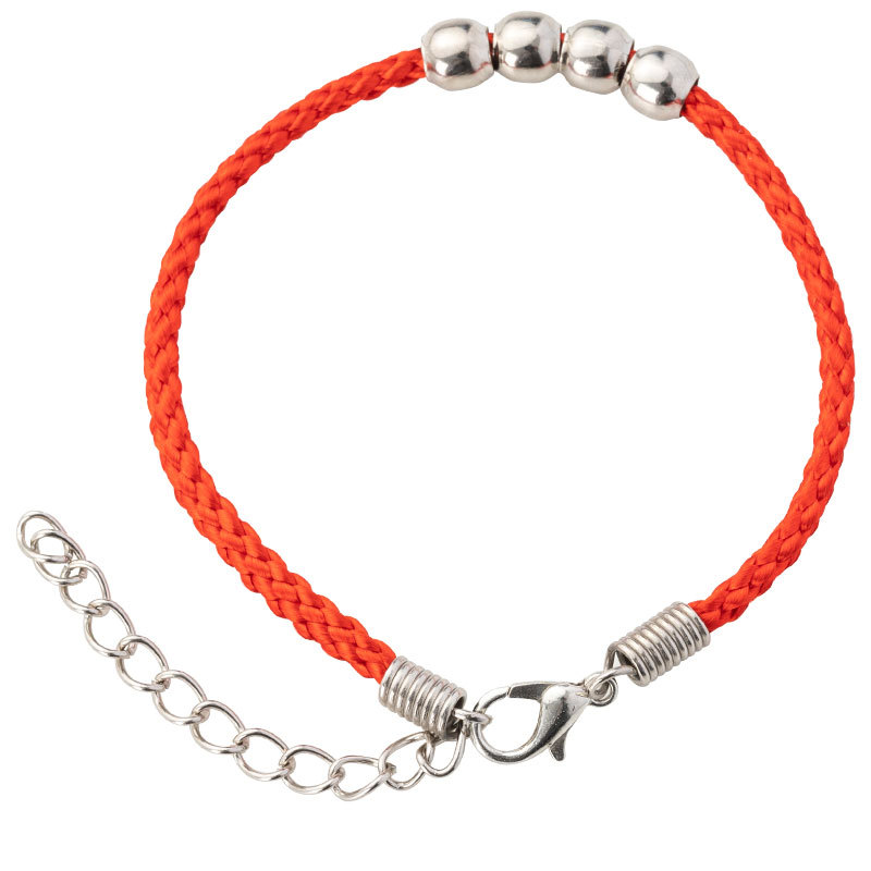 Bracelet en Corde rouge - Ref 3446509 Image 5