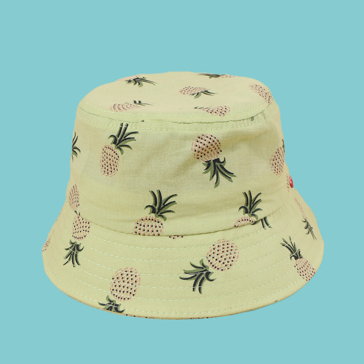 Fashion Pineapple Printing Children's Fisherman Hat display picture 4